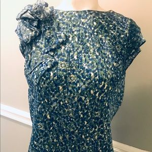Ann Taylor Loft Watercolors Top